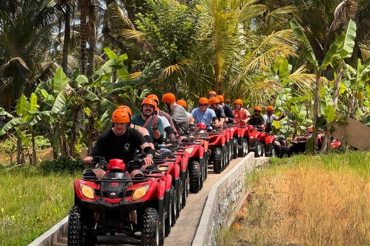 Ubud Gorilla Cave ATV Rice Terrace and Cretya Pool Tour — photo 1 of 10