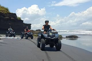 Sunset ATV Ride in Bali beach ATV tour