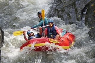Ubud White Water Rafting on the Ayung River with Pickup & Lunch