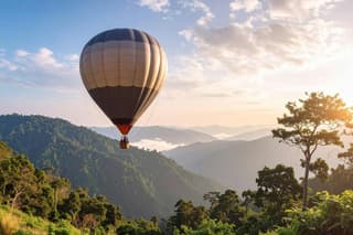 Scenic Hot Air Balloon Ride in Bali