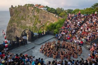 Bali Full Day Tour Beaches Uluwatu Temple and Kecak Dance