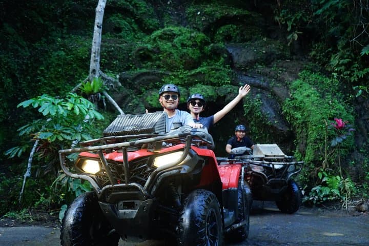Jungle ATV Quad Bike Through Gorilla Face Cave — photo 1 of 7