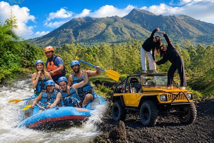 Bali Mount Batur Sunrise Jeep & Ubud White Water Rafting — photo 1 of 9