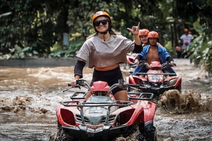 Gorilla Cave ATV Quad Bike and Ubud Zipline Experience — photo 1 of 9