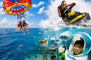 Bali Parasailing Adventure, Jetski, and Sea Walker with Transport