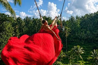 Bali: Swings Zipline & Sky Bike with Photo Stops & Optional Lunch
