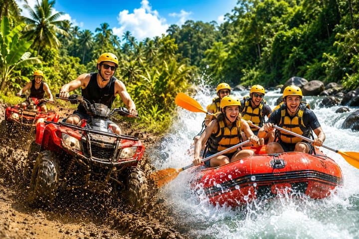 Bali ATV Quad Bike and White Water Rafting Adventure — photo 1 of 32