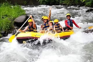 Ayung River Rafting Adventure – No Stair Climb at the Finish