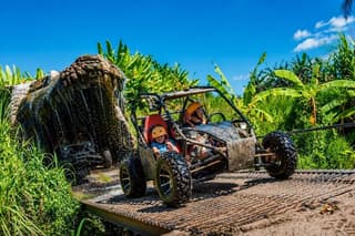 Bali Ubud Buggy Adventure Crocodile Cave, Jungle, RiceFields, Mud