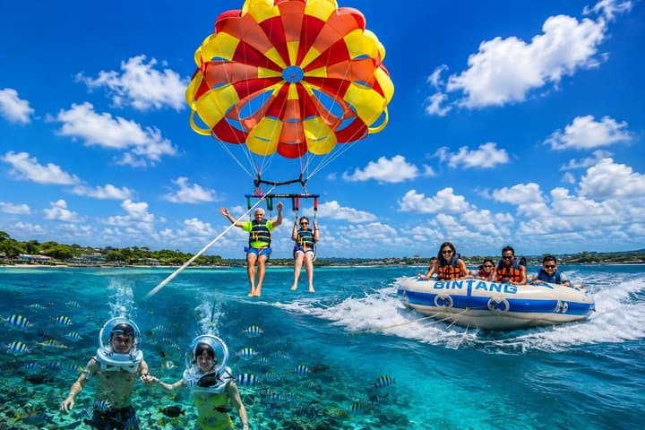 Bali Parasailing Adventure, Sea Walker, Donut Boat with Transfer — photo 1 of 13