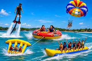 Bali Ultimate Watersport Adventure at Tanjung Benoa with Transfer