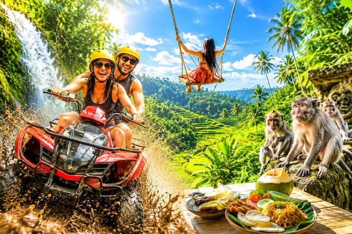 Bali ATV Quad Bike Monkey Forest Jungle Swing with Lunch — photo 1 of 37