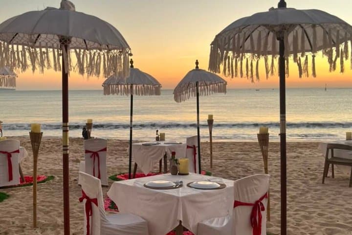 Jimbaran Romantic Candlelight Dinner by the Beach — photo 1 of 14