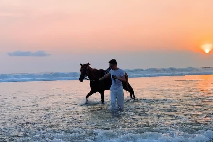 Seminyak Sunset Bali Horse riding On the Beach Adventure — photo 1 of 11