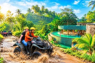 From Mud to Luxury: Bali ATV Adventure & Cretya Infinity Pool