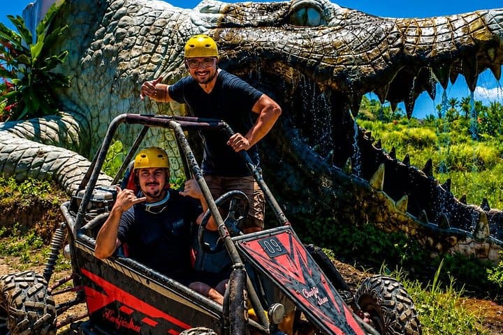 Bali Ubud Buggy Adventure Crocodile Cave and Water River Rafting — photo 1 of 8