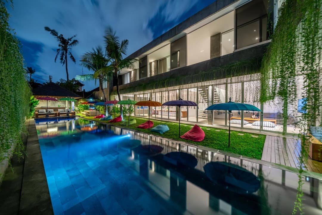 Villa Simpatico Spacious 6 BR Villa Retreat in Central Seminyak — photo 1 of 43