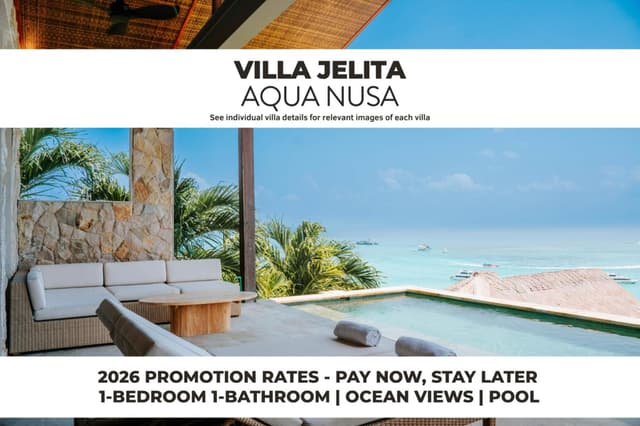 Villa Jelita - One Bedroom Pool Villa With Ocean View