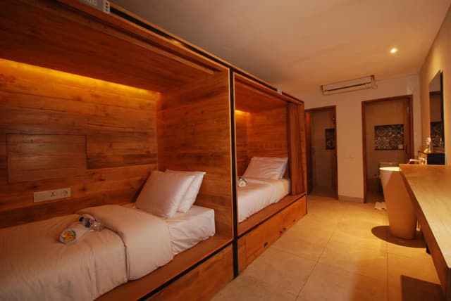 Single Bed in Male Dormitory Room