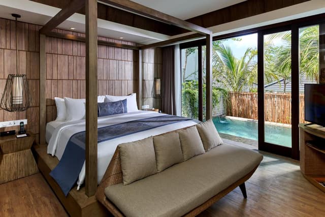 One Bedroom Deluxe Pool Villa with Balangan Beach Shuttle