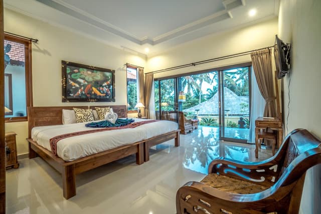 Double or Twin Room with Pool View