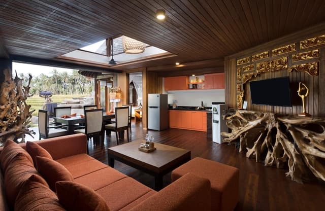 Two-Bedroom Signature  Villa with Private Pool and Rice Paddy View