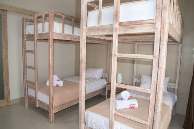 Bed in 4-Bed Mixed Dormitory Room
