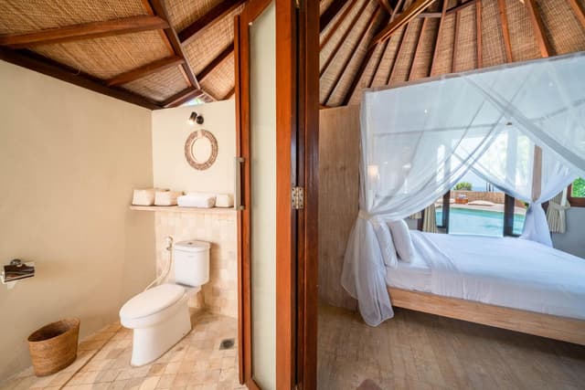 Two Bedroom Villa Klyfokoko Ocean View with Private Pool