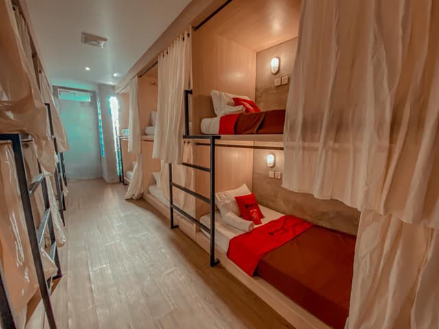 Single Bed In Mixed Dormitory Room