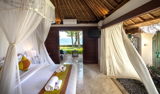 Courtyard Villa with Ocean View with Free 60 Minutes Balinese Massage for 1 Person