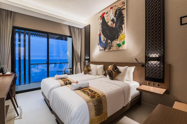 Twin Room with Sea View
