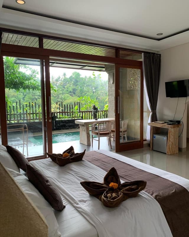 Two Bedroom Private Pool with Valley View
