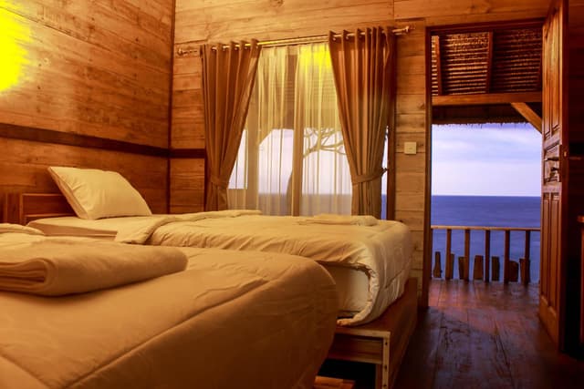 Twin Room with Sea View