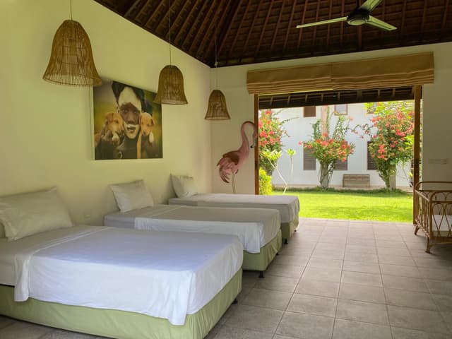 Triple Room with Garden View