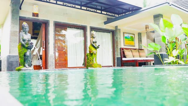 One-Bedroom Bungalow-with Ricefield view