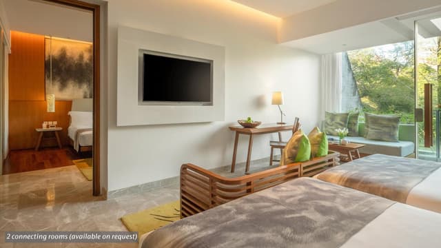 Wonderful Garden View Deluxe Room with Two Double Beds