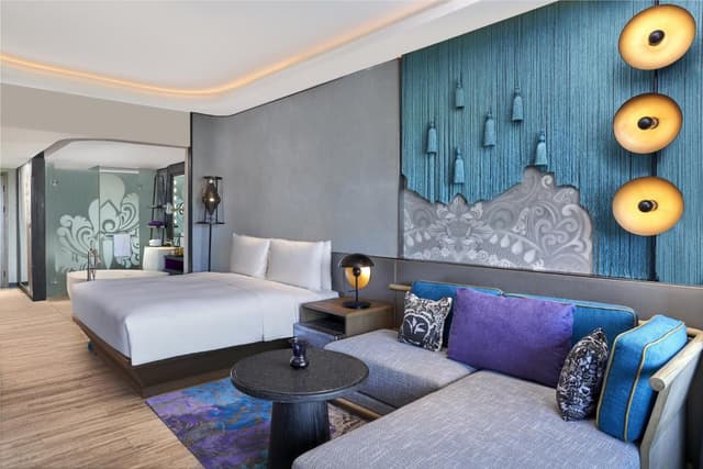 Deluxe Partial Sea View King Room with Sofa Bed