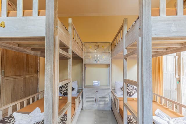 Bed in 4-Bed Mixed Dormitory Room