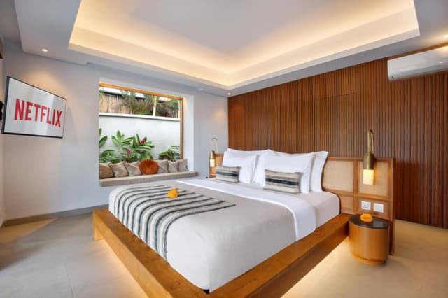 Royal Two-Bedroom Rice Field View Villa with Private Pool