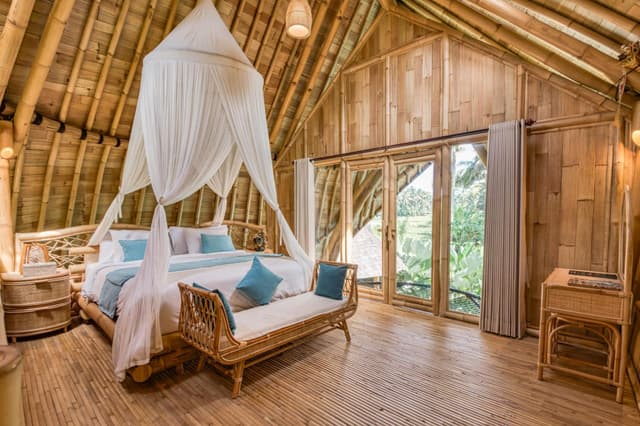 Two-Bedroom Bamboo Villa with Private Pool