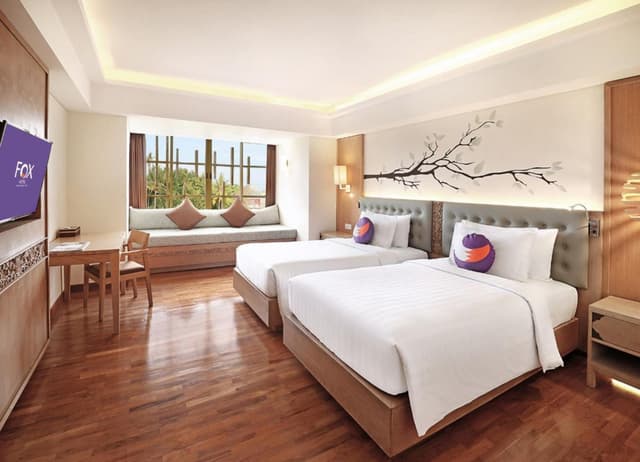 FOXMASAJE Package at Deluxe Double or Twin Room