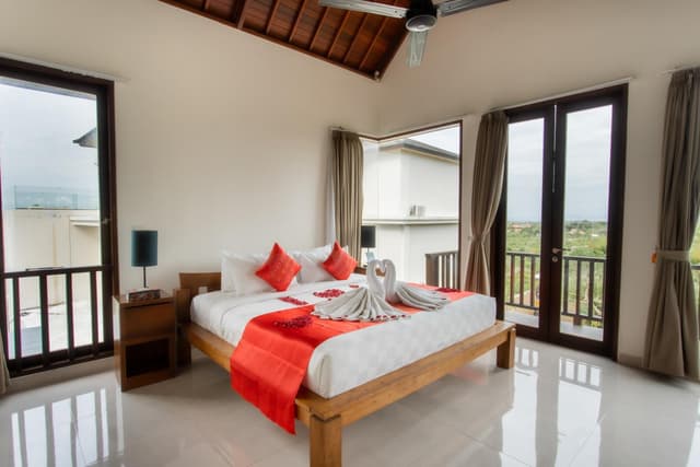 Four-Bedroom Private Pool Villa with Sea View