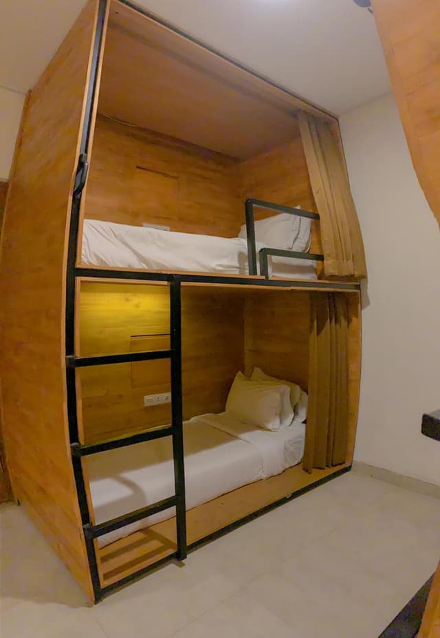 Bed in 6-Bed Female Dormitory Room