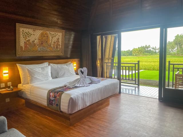 Suite Room With Rice field View