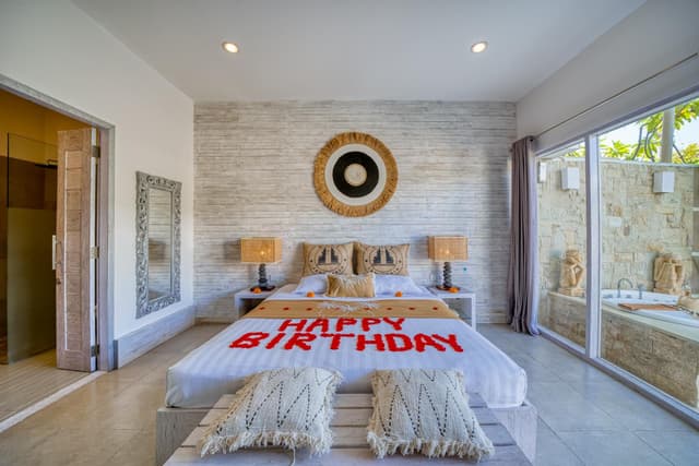 One-Bedroom Villa with Private Pool and Hot tub