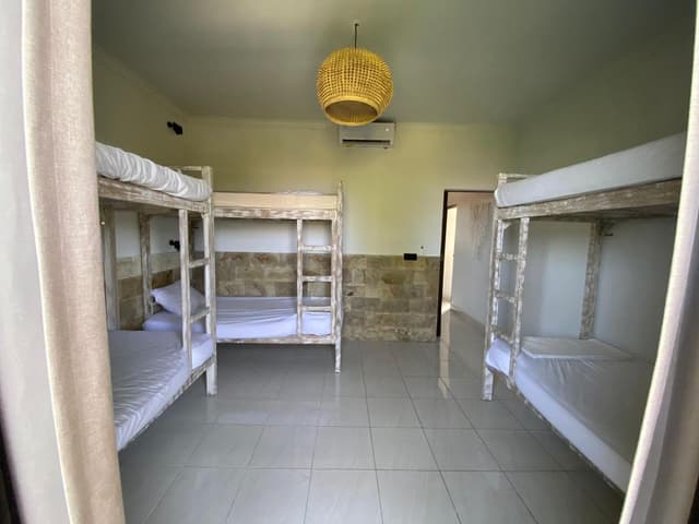 Bed in 6-Bed Female Dormitory Room
