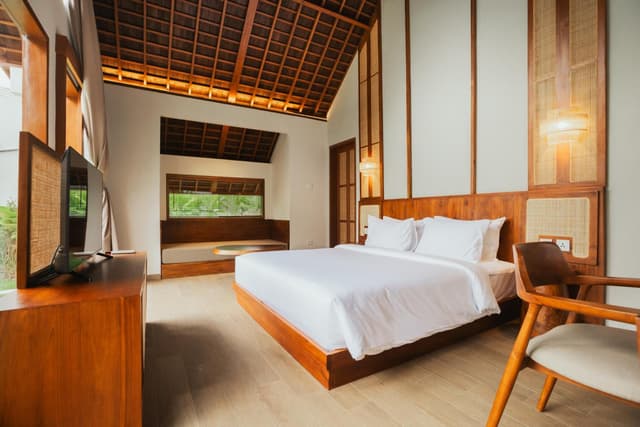 Two-Bedroom Villa with Garden View