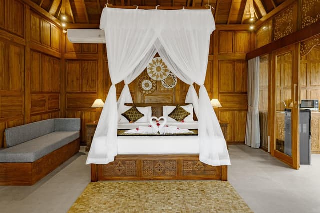 One Bedroom Wooden Villa