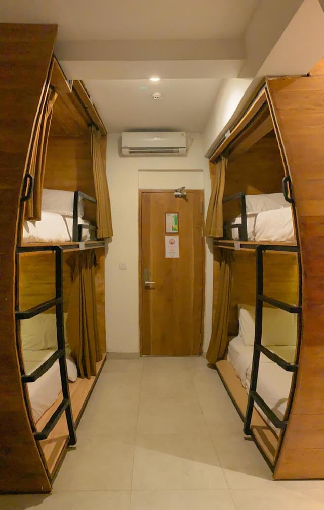 Single Bed in Dormitory Room