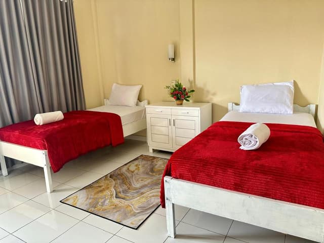 Twin Room with Pool View